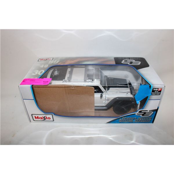 NEW MAISTO 1:18 SPECIAL EDITION RESCUE JEEP