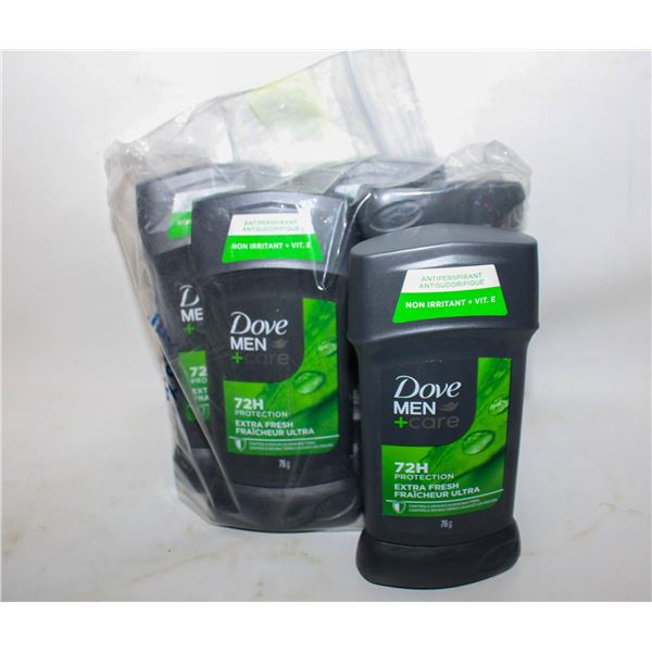 REPACKED 5 X 76G DOVE MEN+CARE ANTIPERSPIRANT
