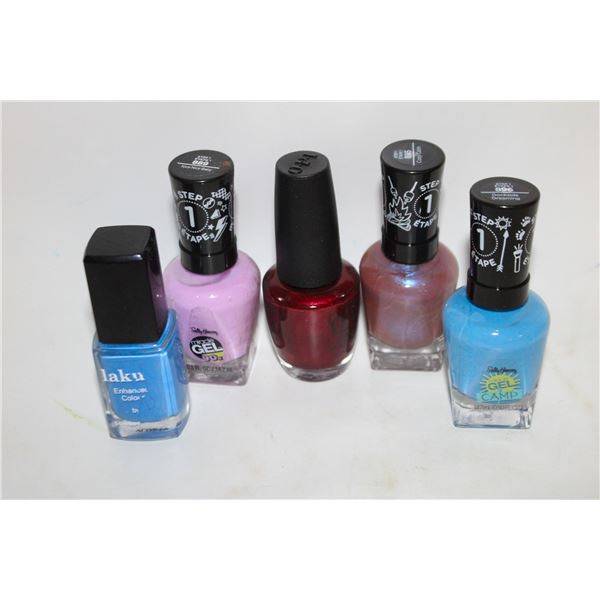 5 X 14.7ML SALLY HANSEN MIXED PACK