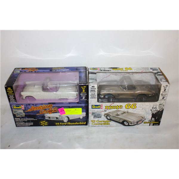 LOT OF REVELL METAL BODY PREPAINTED