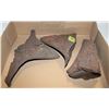 Image 1 : ALL STEEL "SHARK TOOTH" ORNAMENTS (3)PCS