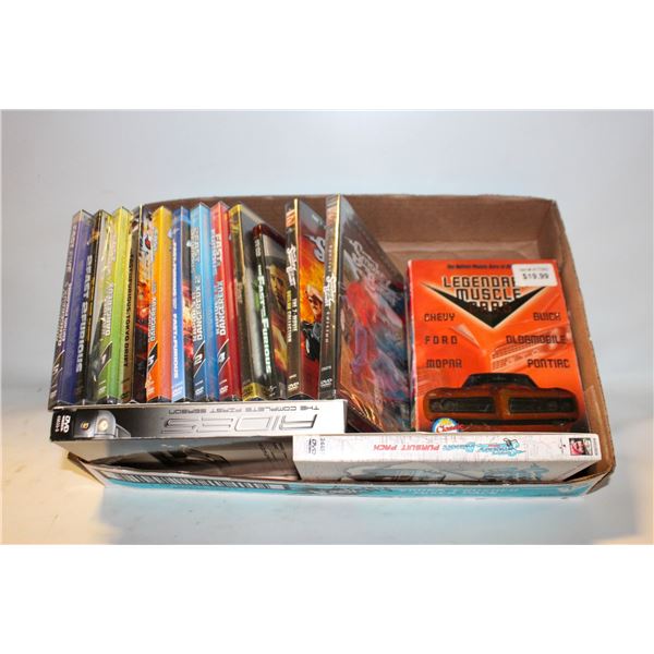 DVDS - MUSCLE CARS DVDS, RIDES SEASON