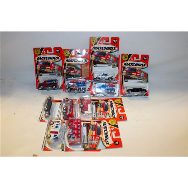 MATCHBOX 50TH ANNIVERSARY MIX LOT OF (10) PCS