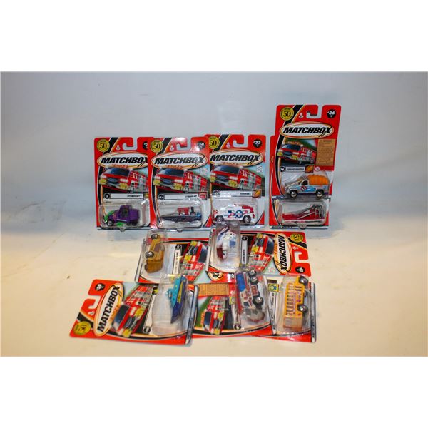 MATCHBOX 50TH ANNIVERSARY MIX LOT OF (10) PCS