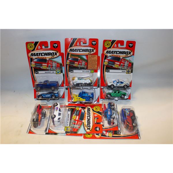 MATCHBOX 50TH ANNIVERSARY MIX LOT OF (10) PCS