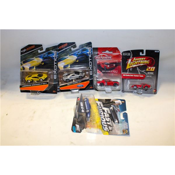 DIECAST MIX LOT - FORD GT, LAMBORGHINI,