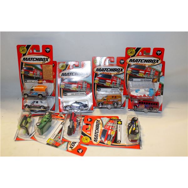 MATCHBOX 50TH ANNIVERSARY MIX LOT OF (10) PCS