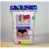 Image 1 : PACK OF 6 WOMEN'S HANES COTTON UNDERWEAR
