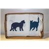 Image 1 : 10 CAT QUILT BLOCKS 10"X10" FOR QUILTING