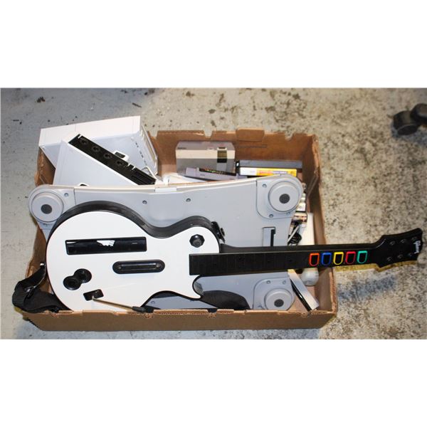 LOT OF NINTENDO CONSOLES, GAME CASES,