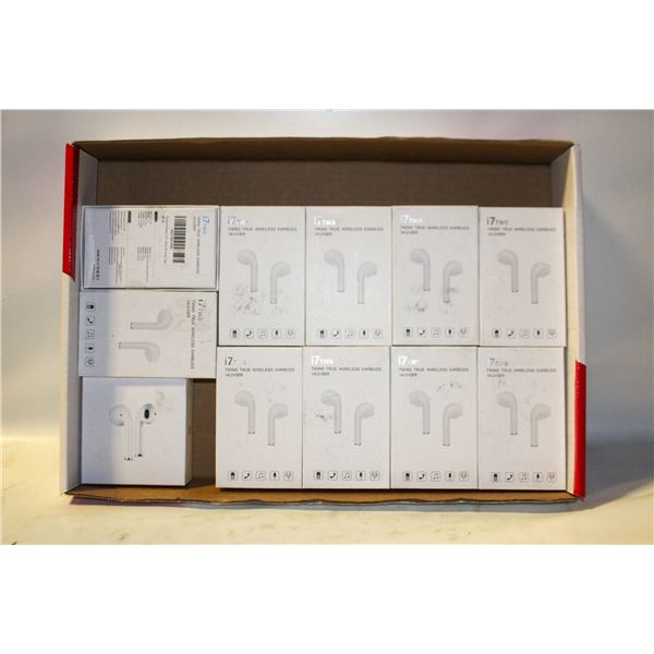 LOT OF NEW EARBUDS