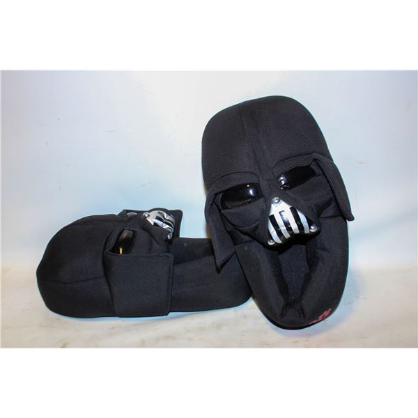 DARTH VADER SLIPPERS SIZE SMALL (7/8)