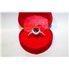 Image 1 : NEW HEART SHAPE RING SZ9