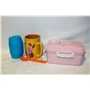 Image 1 : 3D PIGLET MUG, TIGGER SPOON, LUNCH BOX+BARREL OF