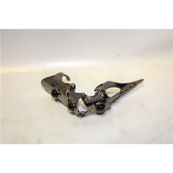 ARMOR KNUCKLE METAL FULL FINGER CLAW RING