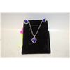 Image 1 : SET OF  NEW HEART SHAPED PENDANT NECKLAC, EARRING