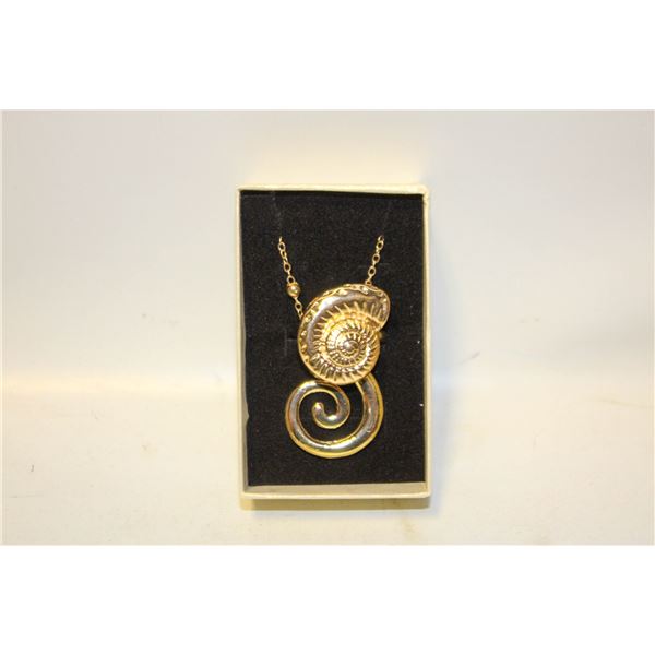 NEW OCEAN INSPIRED NECKLACE AND RING ADJUSTABLE