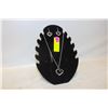Image 1 : NEW JEWELRY DISPLAY W/ NEW NECKLACE AND EARRINGS