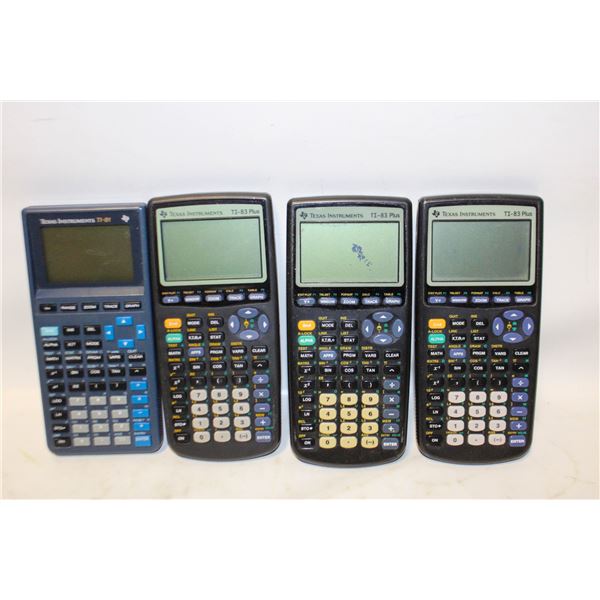 LOT OF ASSORTED CALCULATORS
