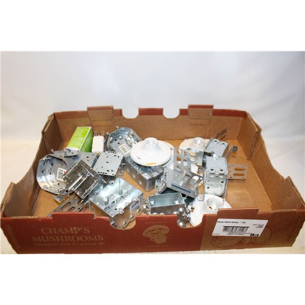 LOT OF ELECTRICAL OUTLETS & ACC