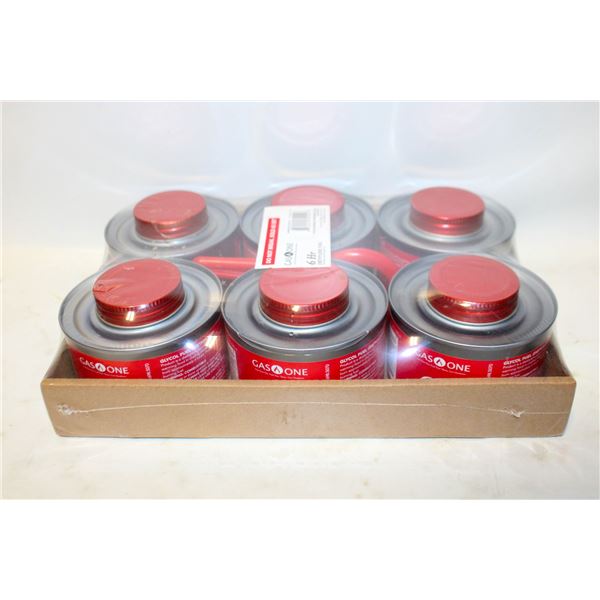 LOT OF GAS ONE 6 HR BURNERS