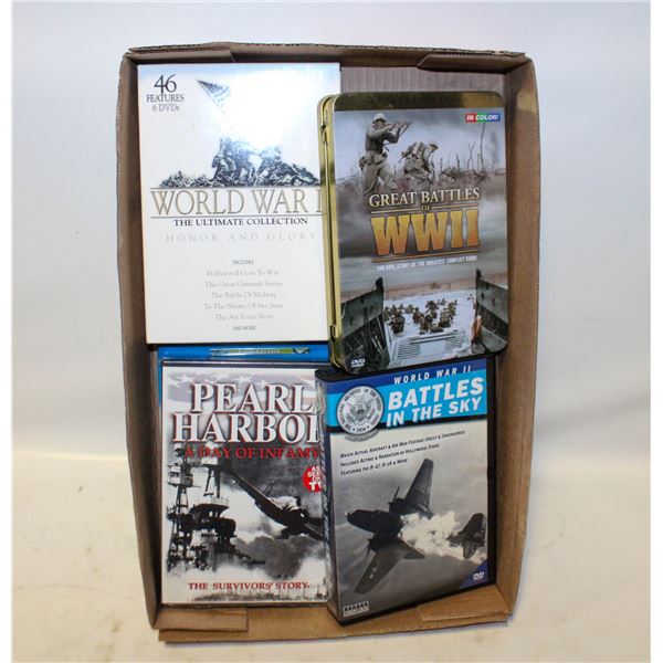WORLD WAR II - DVDS INCLUDES 20 DISCS, WW2
