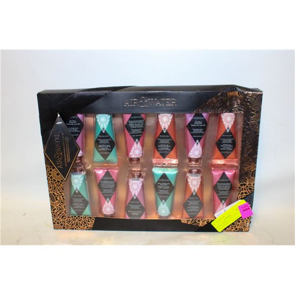 NEW AIR AND WATER 12 PIECE HAND THERAPY SET