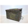 Image 1 : VINTAGE U.S. MILITARY METAL AMMO BOX
