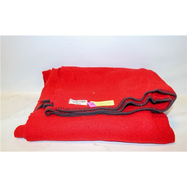 1952 WOOL FULL SIZE VINTAGE BLANKET-ESTATE