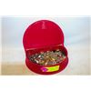 Image 1 : RED BOX FULL OF ESTATE MIXED JEWELRY-ESTATE