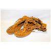 Image 1 : SIZE 11 RAWHIDE MUKLUKS-ESTATE