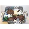 Image 1 : ESTATE YARN & THREAD & KNEEDLES IN BASKET-ESTATE