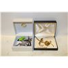 Image 1 : 2 BOXES ESTATE JEWELRY IN BOXES TOGETHER-ESTATE