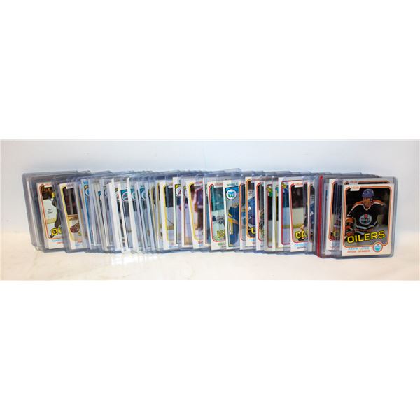 50 ASSORTED OPC HOCKEY CARDS 1982,1981,