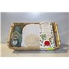 Image 1 : ESTATE YARN & THREAD & KNEEDLES IN BASKET-ESTATE