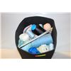 Image 1 : ESTATE YARN & THREAD & KNEEDLES IN BASKET-ESTATE
