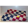 Image 1 : 5FT PATCHWORK QUILT BLANKET-ESTATE