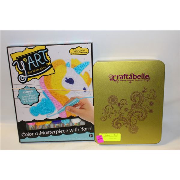 SLOUCHY BEANIE CREATION KIT & UNICORN ART