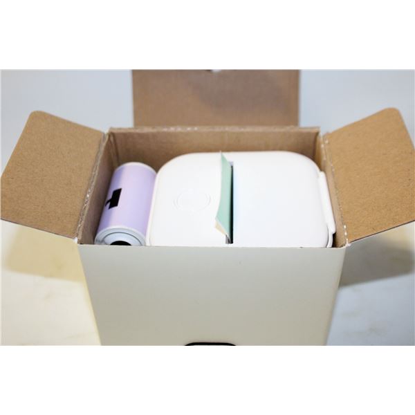 NEW PHOMEMO MINI WHITE LABEL MAKER LABELS