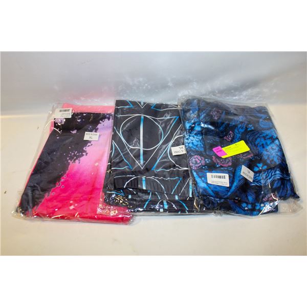 XL WOMENS LEGGINGS 3 PAIRS TOGETHER NEW IN