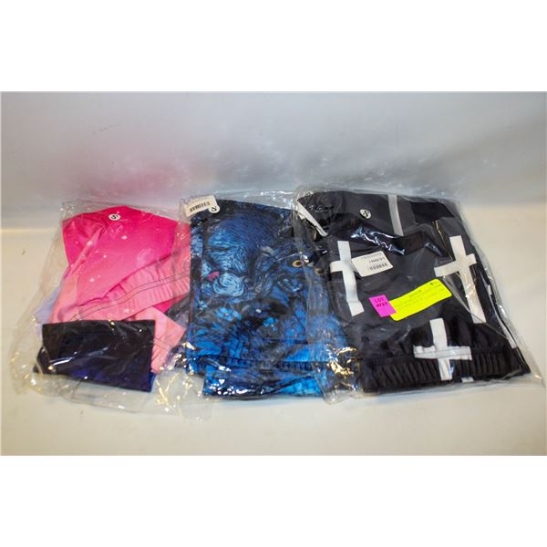 SMALL WOMENS LEGGINGS 3 PAIRS TOGETHER NEW IN