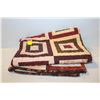 Image 1 : VINTAGE PATCHWORK QUILT-ESTATE