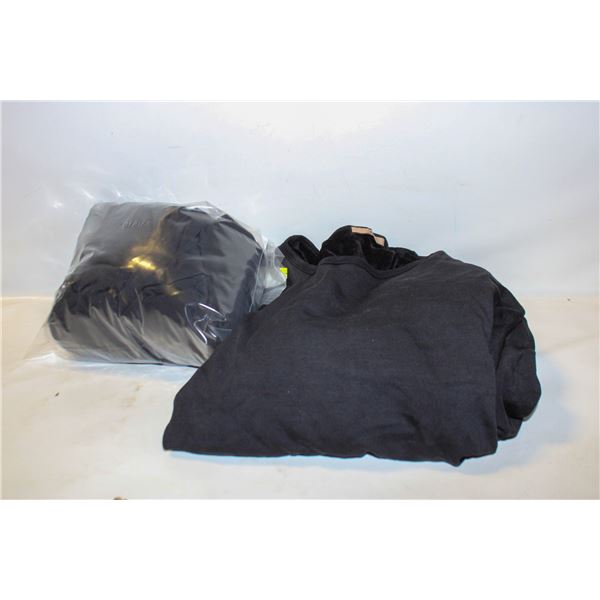 4XL BLACK SHIRT AND PANTS SET