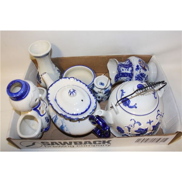 VARIOUS CHINA PIECES INC DUTCH/ENGLISH/JAPANESE