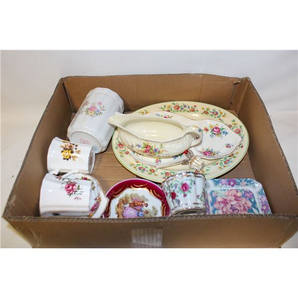 COLLECTION OF MISC ENGLISH FINE CHINA