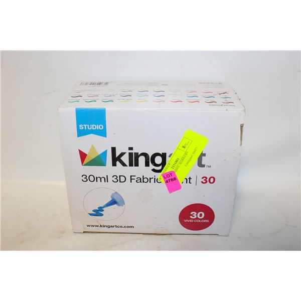 KING ART FABRIC MARKERS