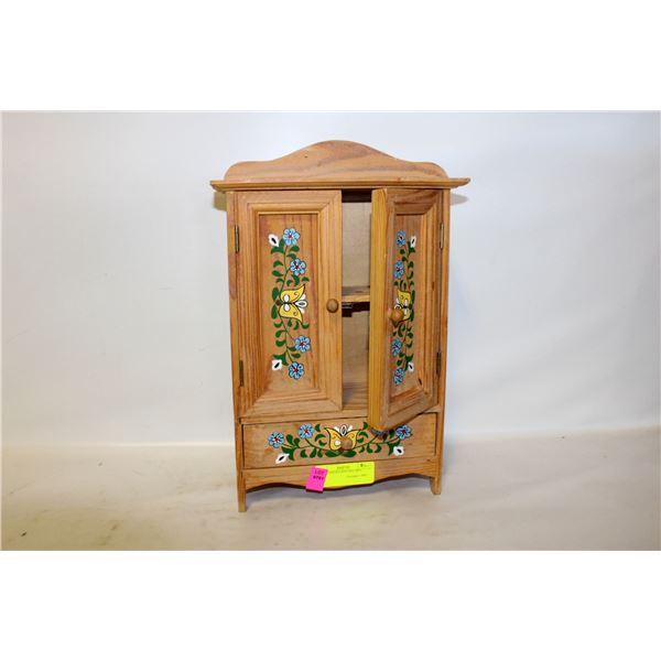 HAND PAINTED JEWLERY BOX