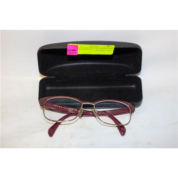 PRADA MADE IN ITALY EYEGLASS FRAMES-ESTATE