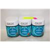 Image 1 : NEW 3 SEALED OLLY LESS STRESS GUMMIES SUPPLEMENT