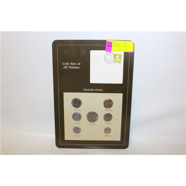 VINTAGE 1982/83 COIN SET SPAIN